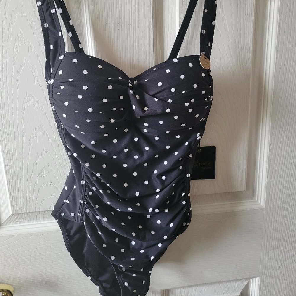 *New* Nip Tuck Polka Dot Swimsuit
